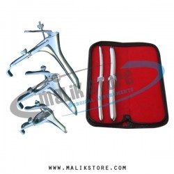 Hegar uterine dilator set 2pieces 9-10, 15-16, grave 3pcs